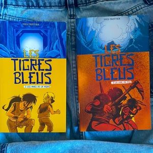 « Les tigres bleus » book 2 and 3